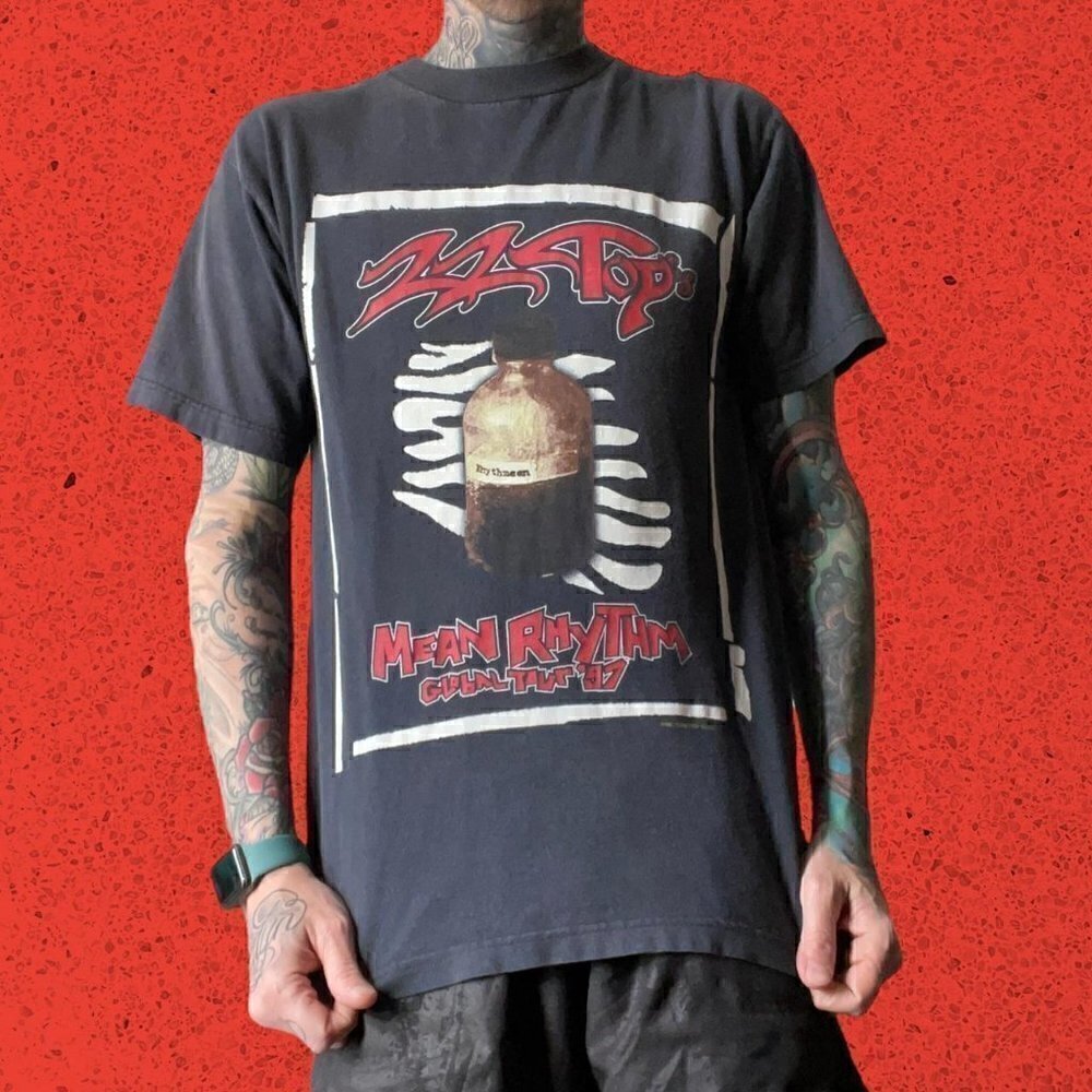 Vintage ZZ Top band t shirt
